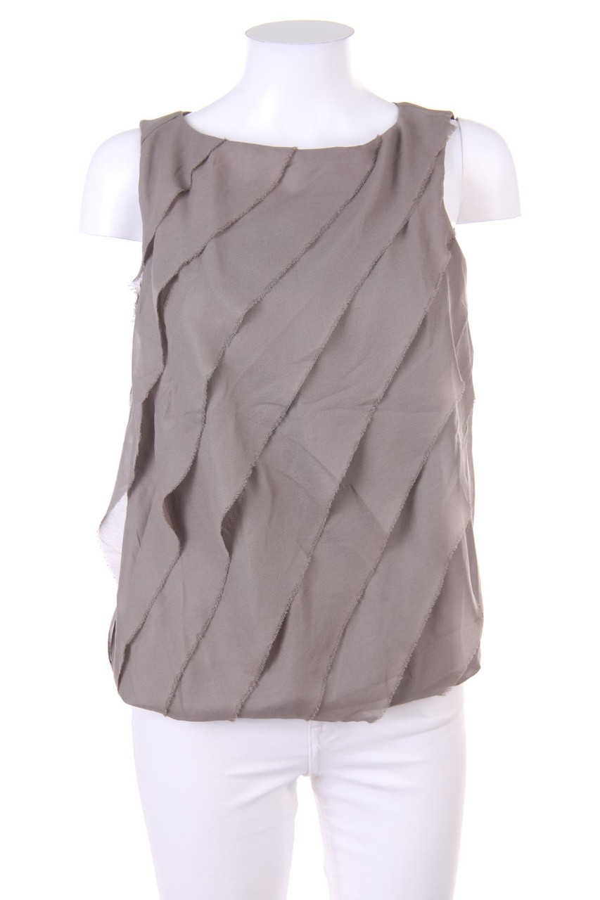 STILE BENETTON - Blusentop mit Raffungen - S