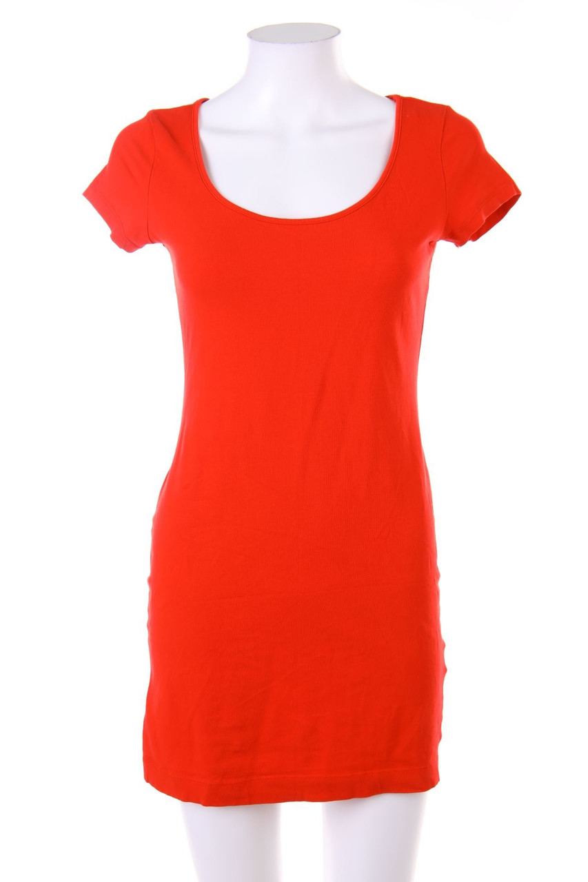 H&M - Kurzarm-Stretch-Kleid - S