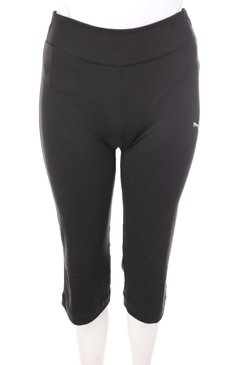 PUMA - Cropped-Sport-Leggings mit Logo-Stickerei - D 34