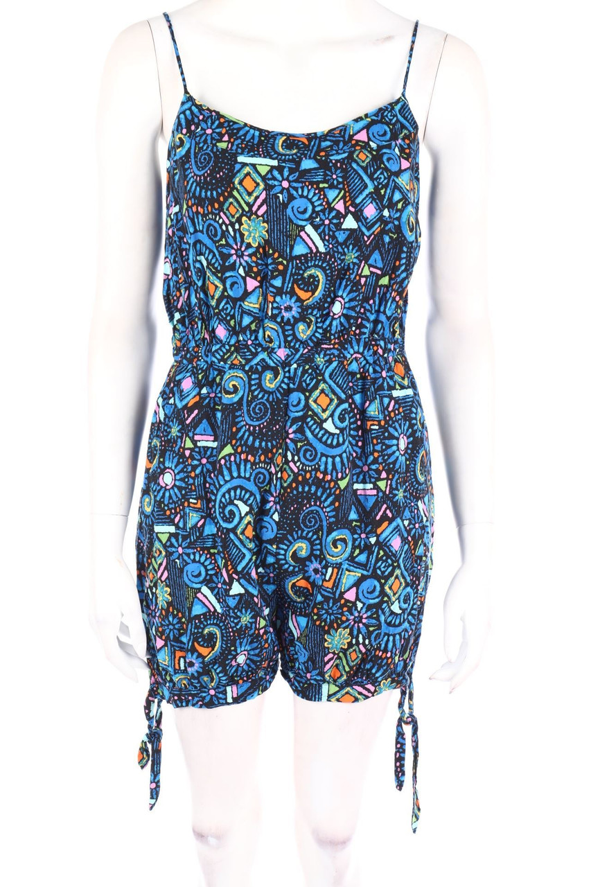 Ohne Label - Playsuit mit Muster - M