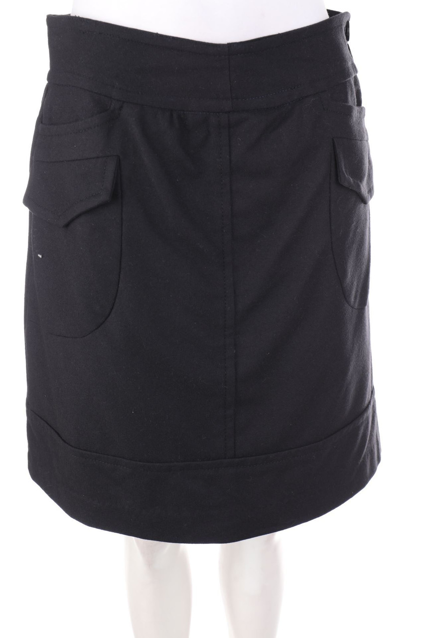 sandro - Rock aus Woll-Mix mit aufgesetzten Taschen - D 38