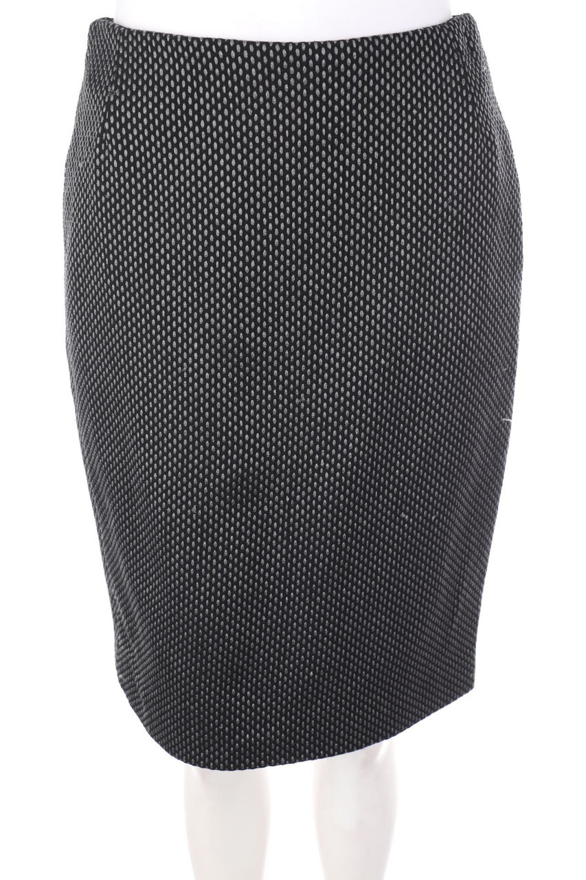 VERSACE CLASSIC V2 - Bleistift-Rock aus Woll-Mix mit Stickereien - D 38