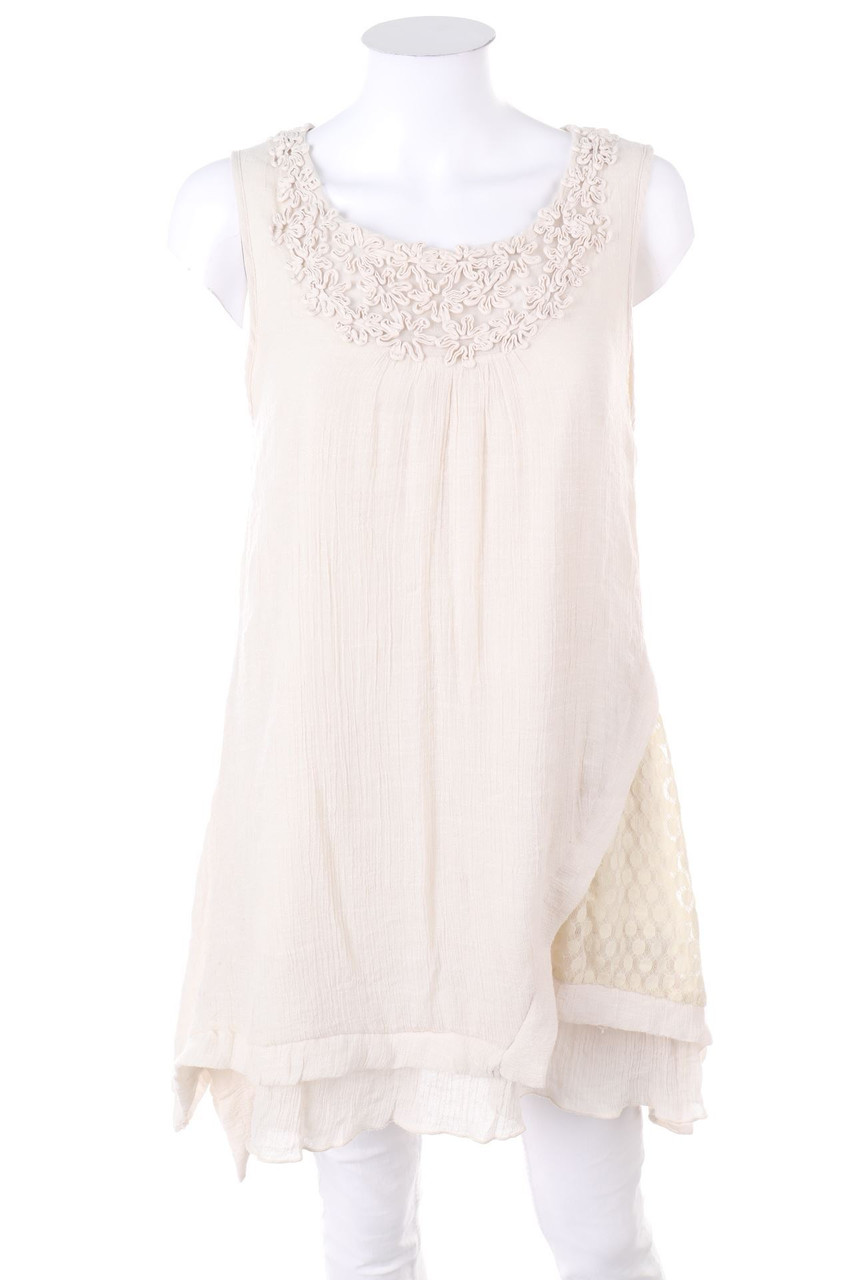 Apricot - Long-Top mit Applikationen - M