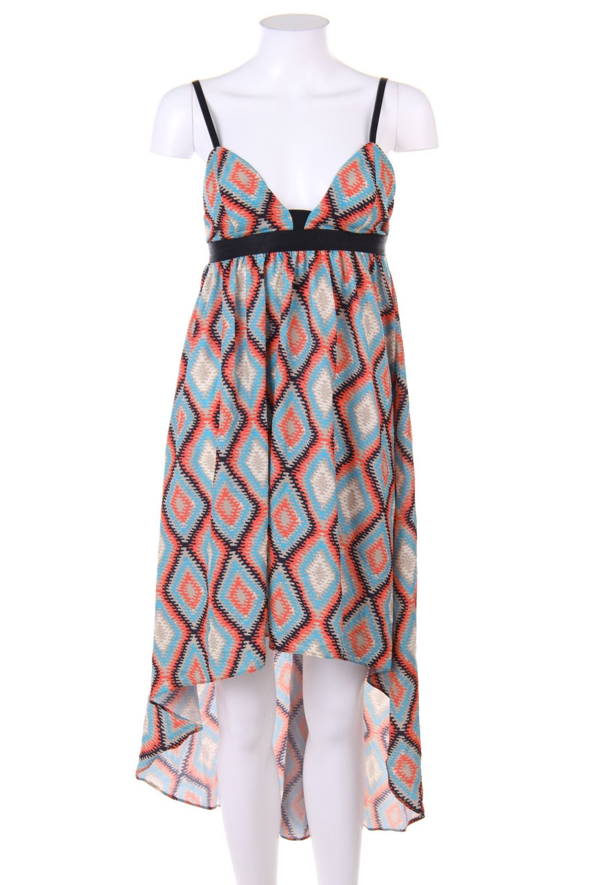 TALLY WEiJL - Vokuhila-Minikleid mit Muster - D 32