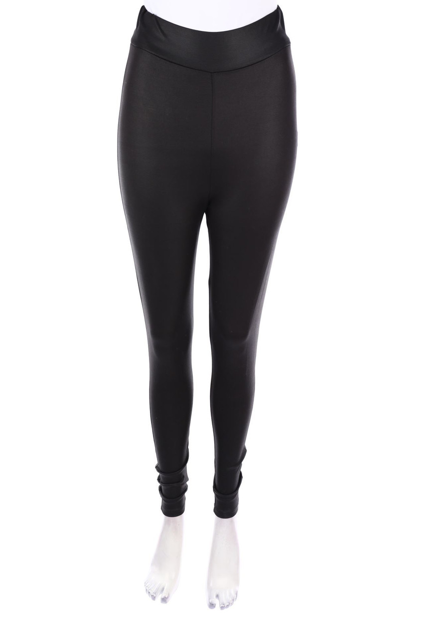 ZARA - Leggings mit Metallic-Effekt - S
