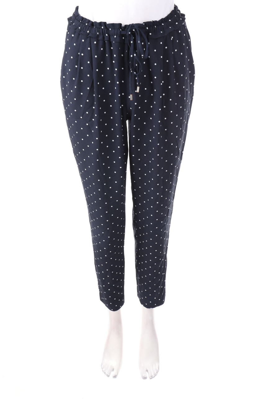 ZARA - Jogger-Hose mit Polka Dots - M