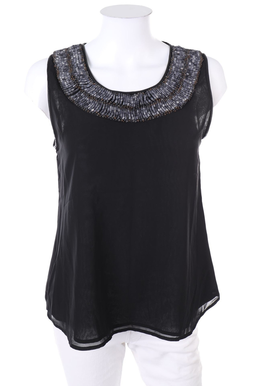 SODa - Blusentop mit Applikationen - S