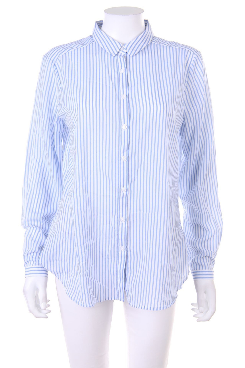 comma - Hemd-Bluse mit Streifen - D 38