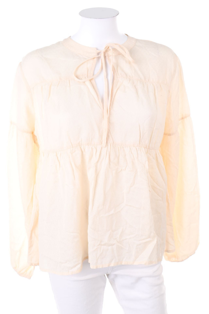 UNITED COLORS OF BENETTON - Bluse mit Keyhole - D 42