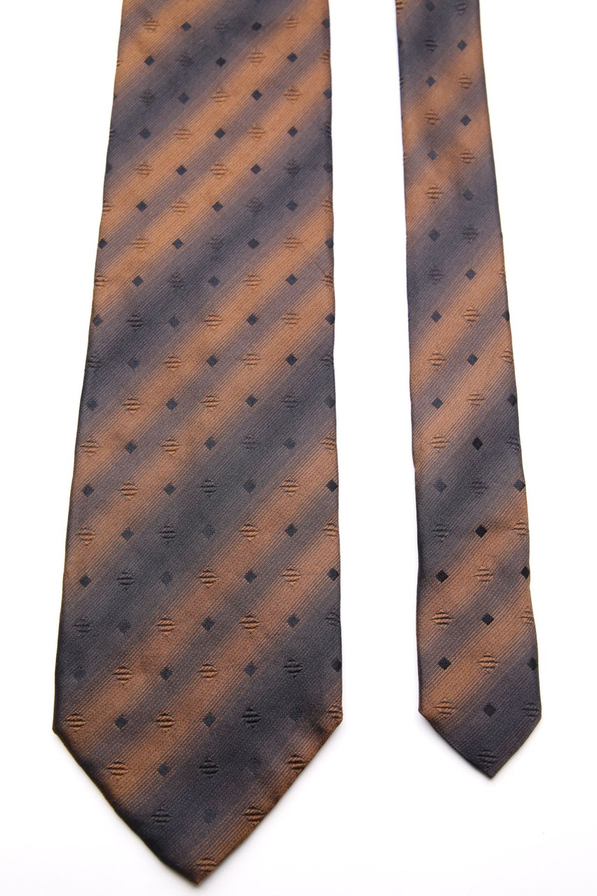 strellson - Seiden-Krawatte mit geometrischem Muster