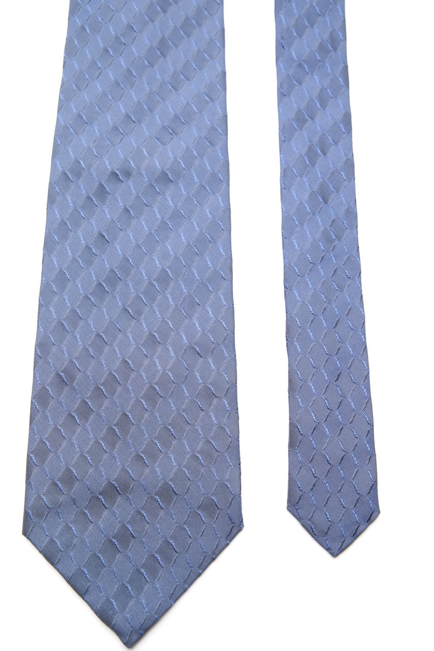 strellson - Seiden-Krawatte mit geometrischem Muster