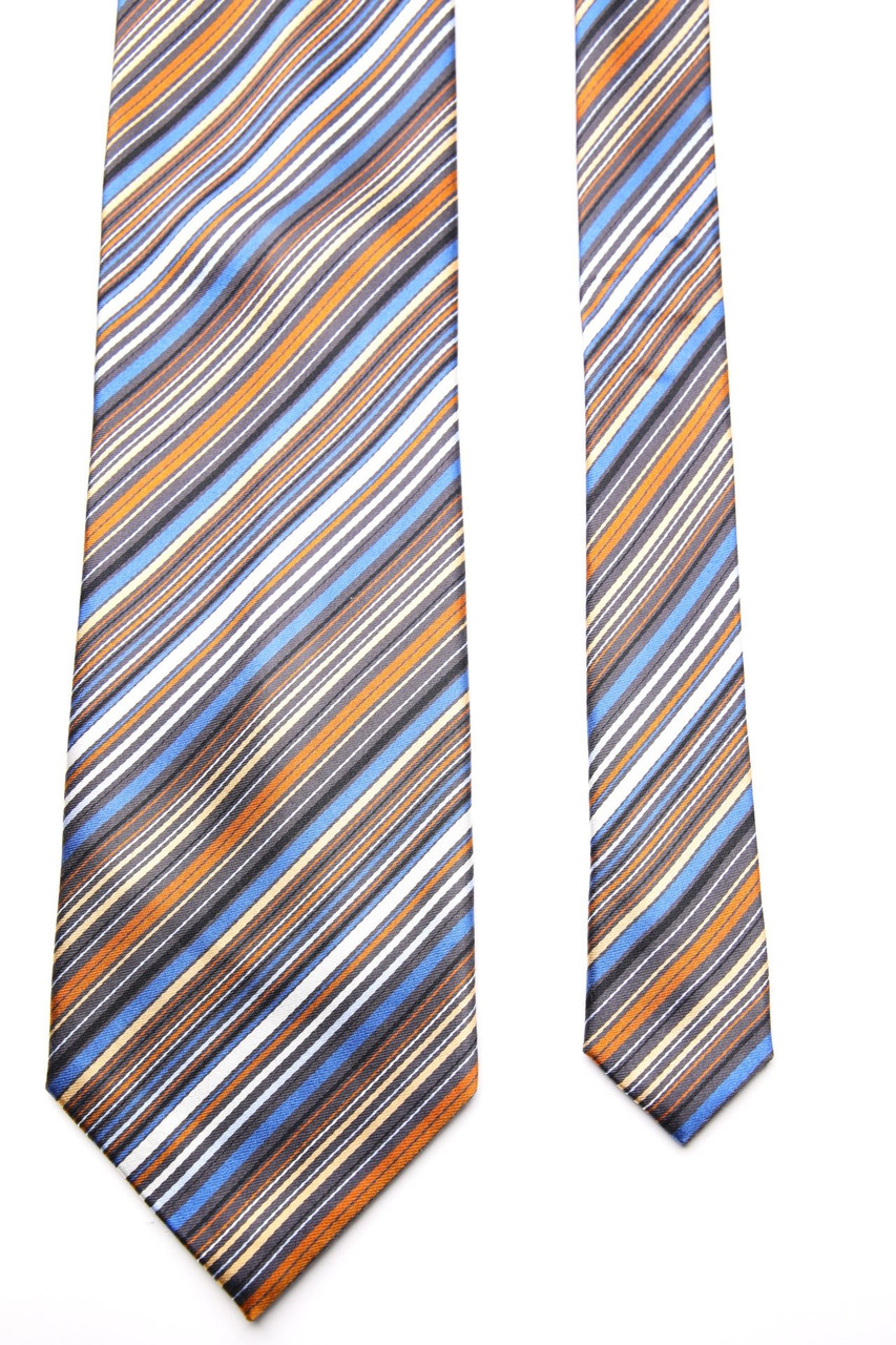 JJB BENSON - Seiden-Krawatte mit Streifen