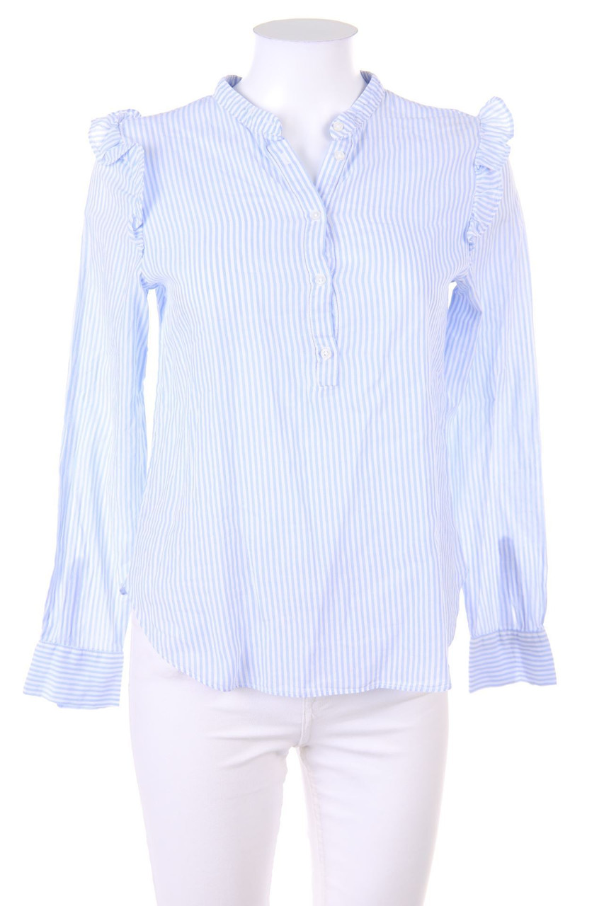 H&M - Hemd-Bluse mit Rüschen - D 34