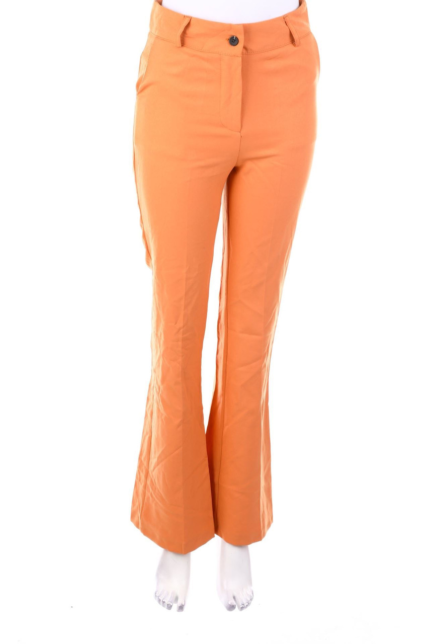 Ohne Label - Bundfaltenhose mit Stretch - D 34