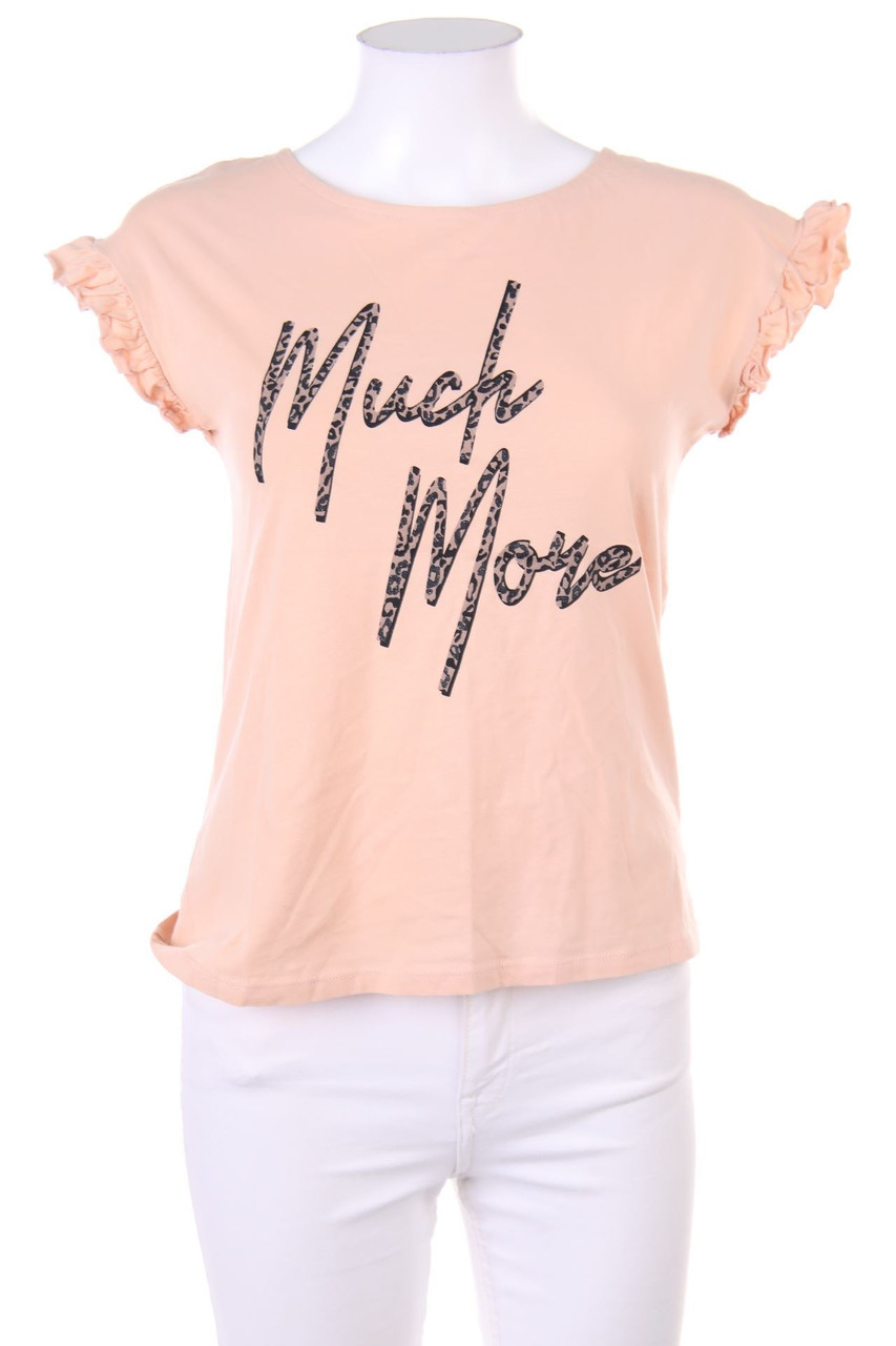 orsay - Kurzarm-Shirt mit Statement-Print - XS