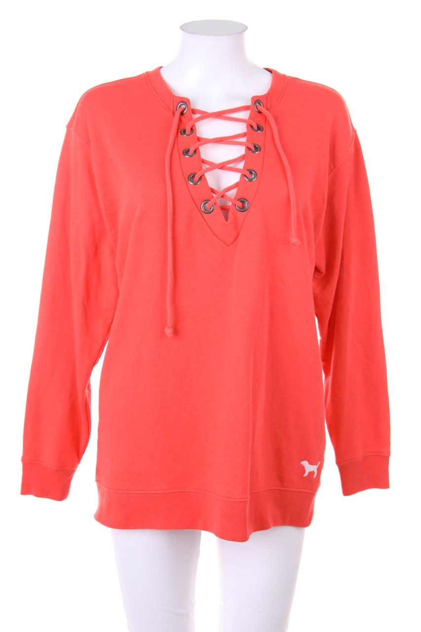 VICTORIA´S SECRET PINK - Sweatshirt mit Schnürung - XS