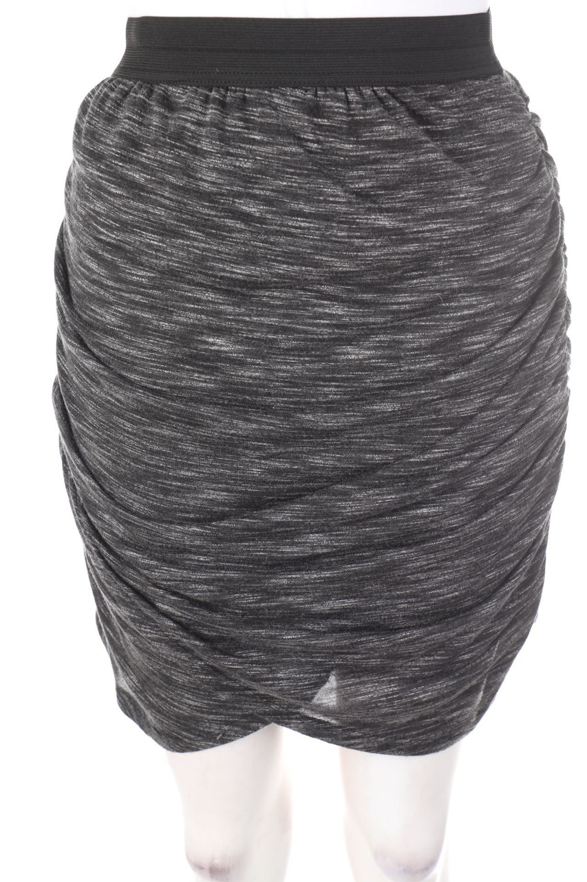 Sublevel - Rock im Layer Look mit Raffungen - M