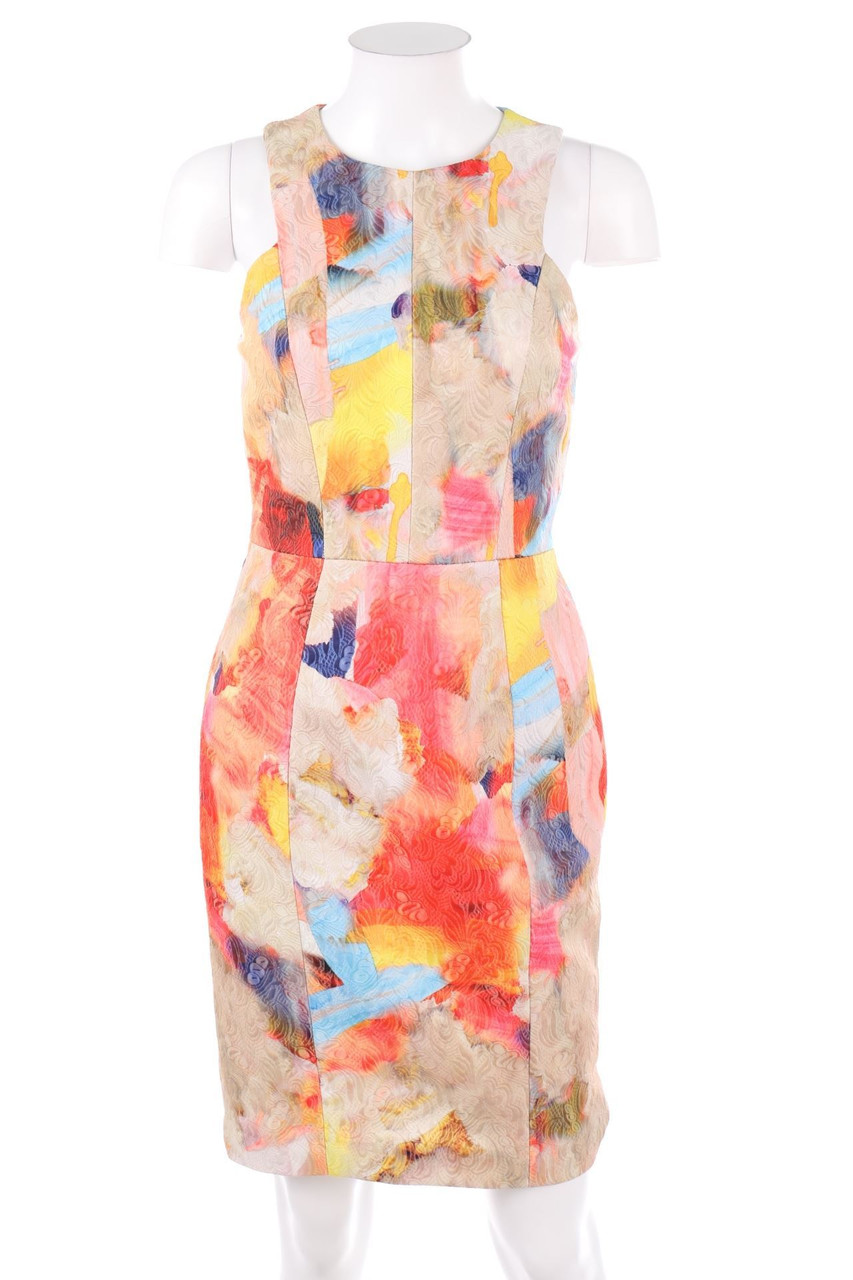 H&M - Abendkleid mit floralem Muster - D 34