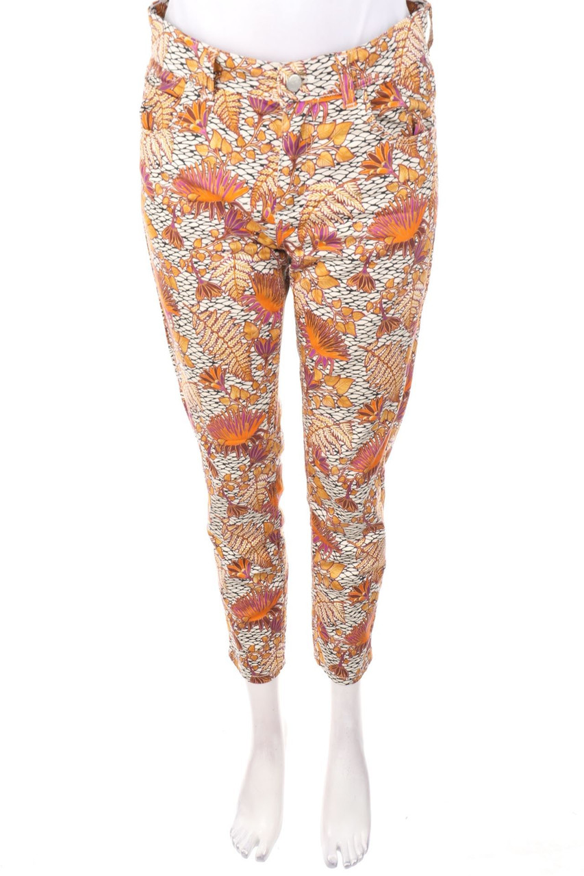 ANGELS - Hose mit Blumen-Print - M