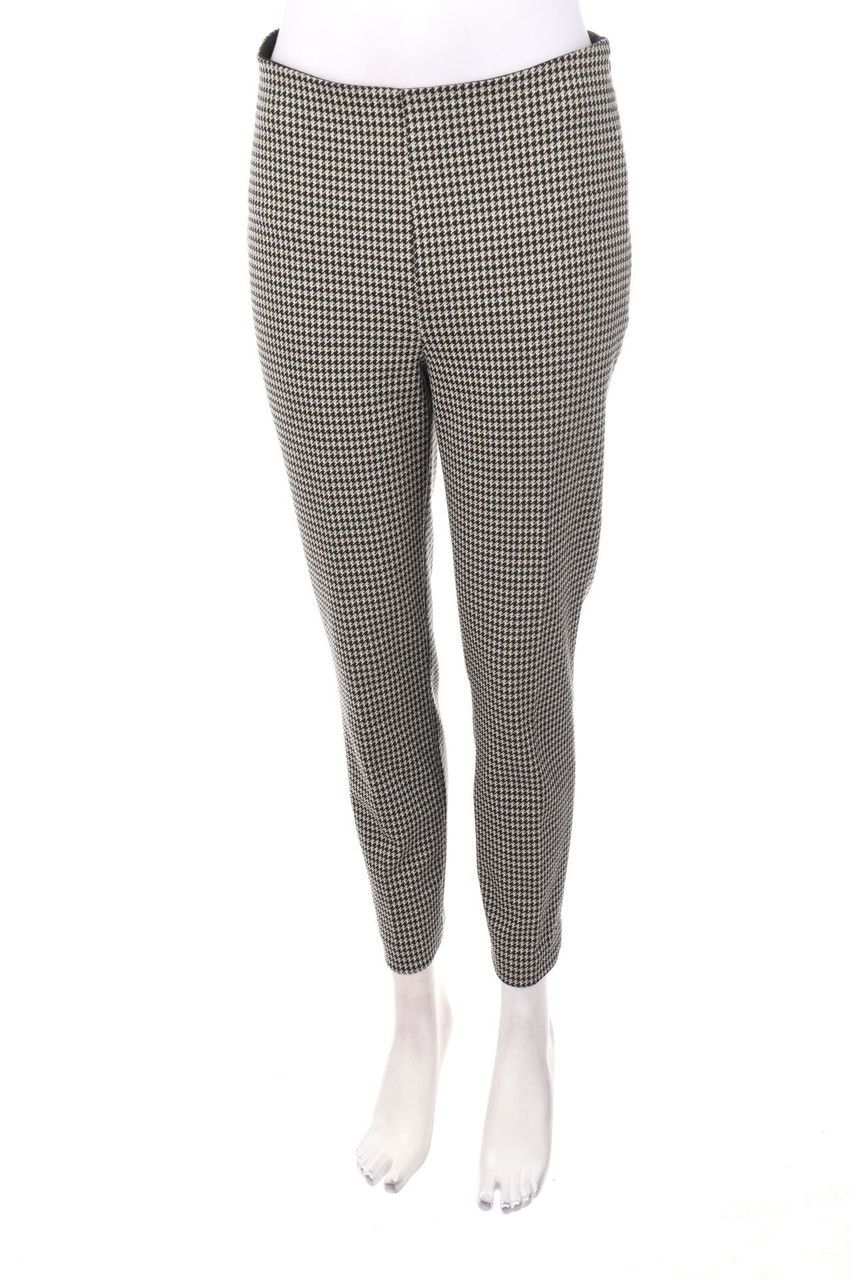 Ohne Label - Treggings mit Hahnentritt-Muster - D 38