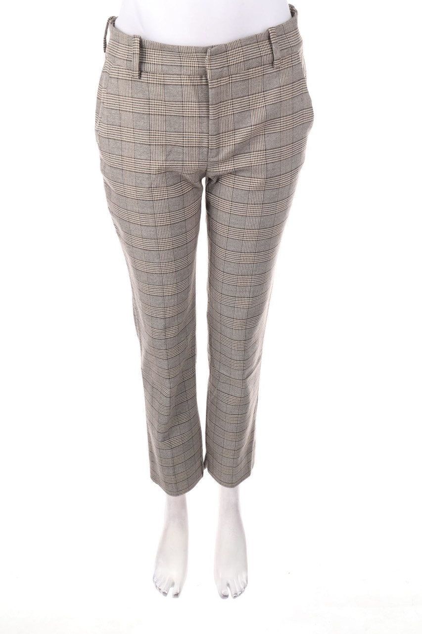 ZARA - Hose mit Karo-Muster - D 34