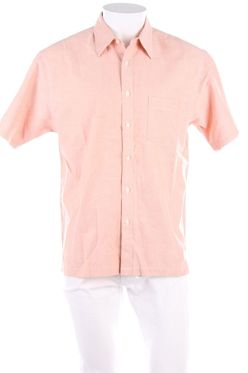 GIORDANO - Kurzarm-Hemd mit aufgesetzten Taschen - L