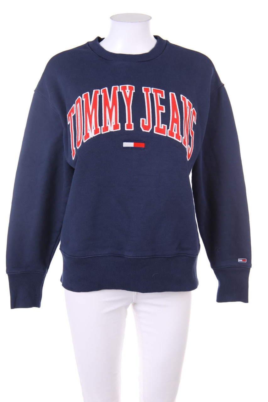 TOMMY JEANS Tommy Hilfiger - Sweatshirt mit Logo-Stickerei - XS