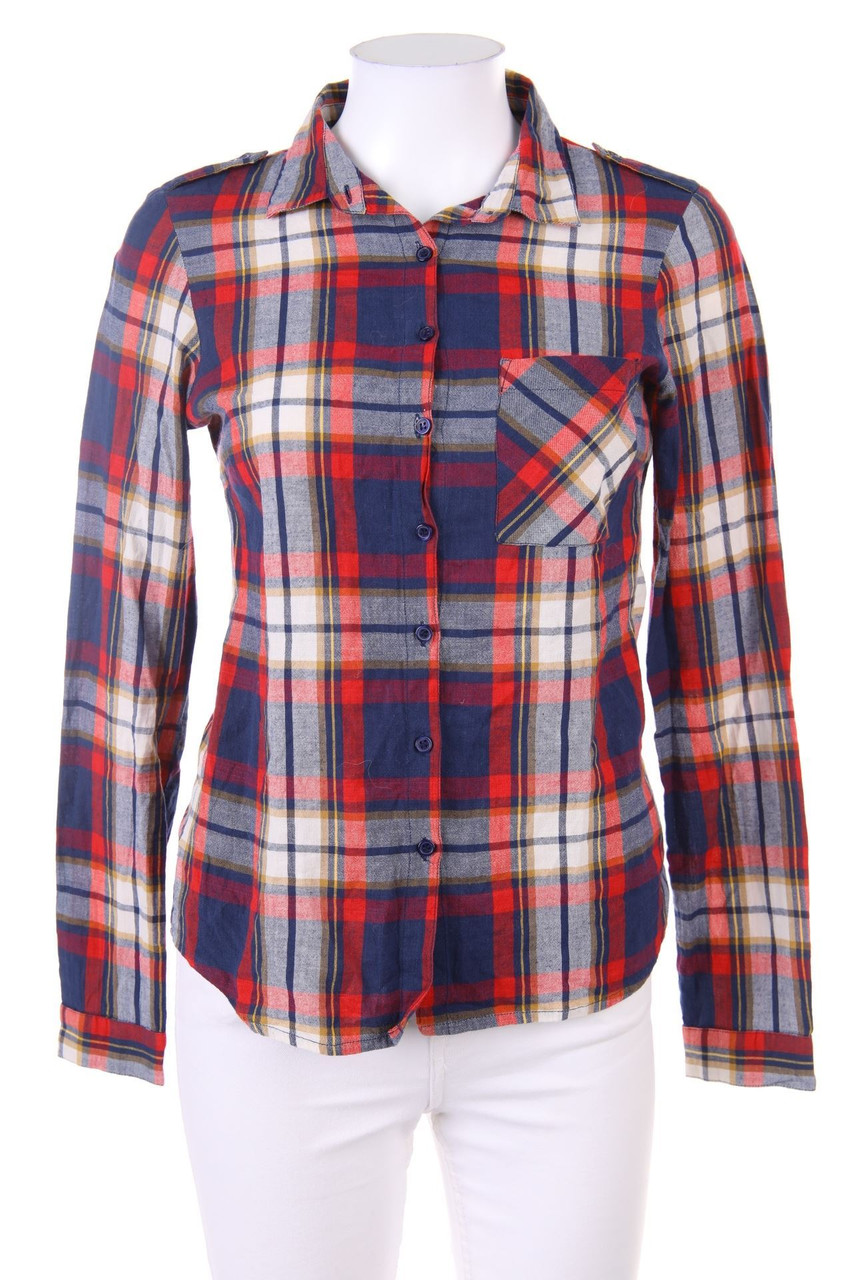 lft - Hemd-Bluse mit Karo-Muster - S