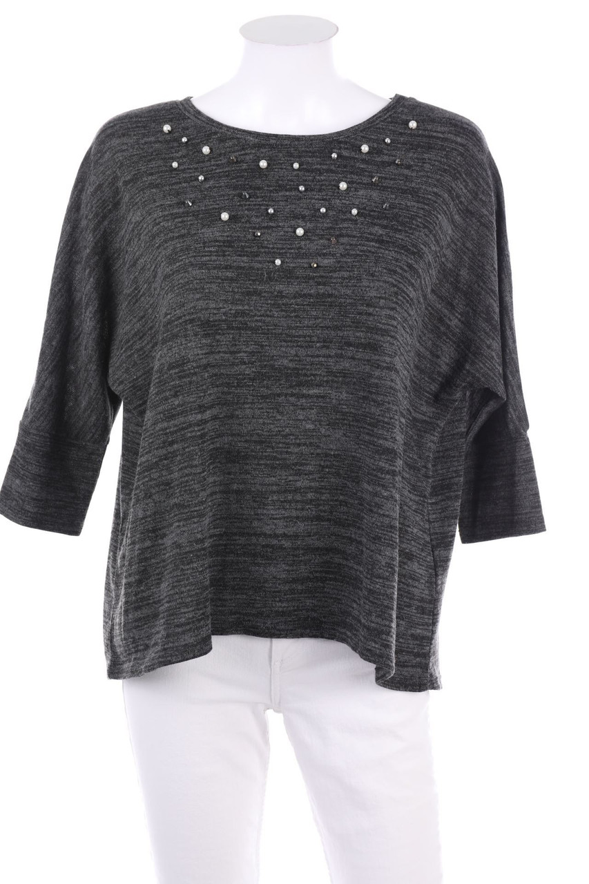 orsay - Batwing-Shirt mit Applikationen - S