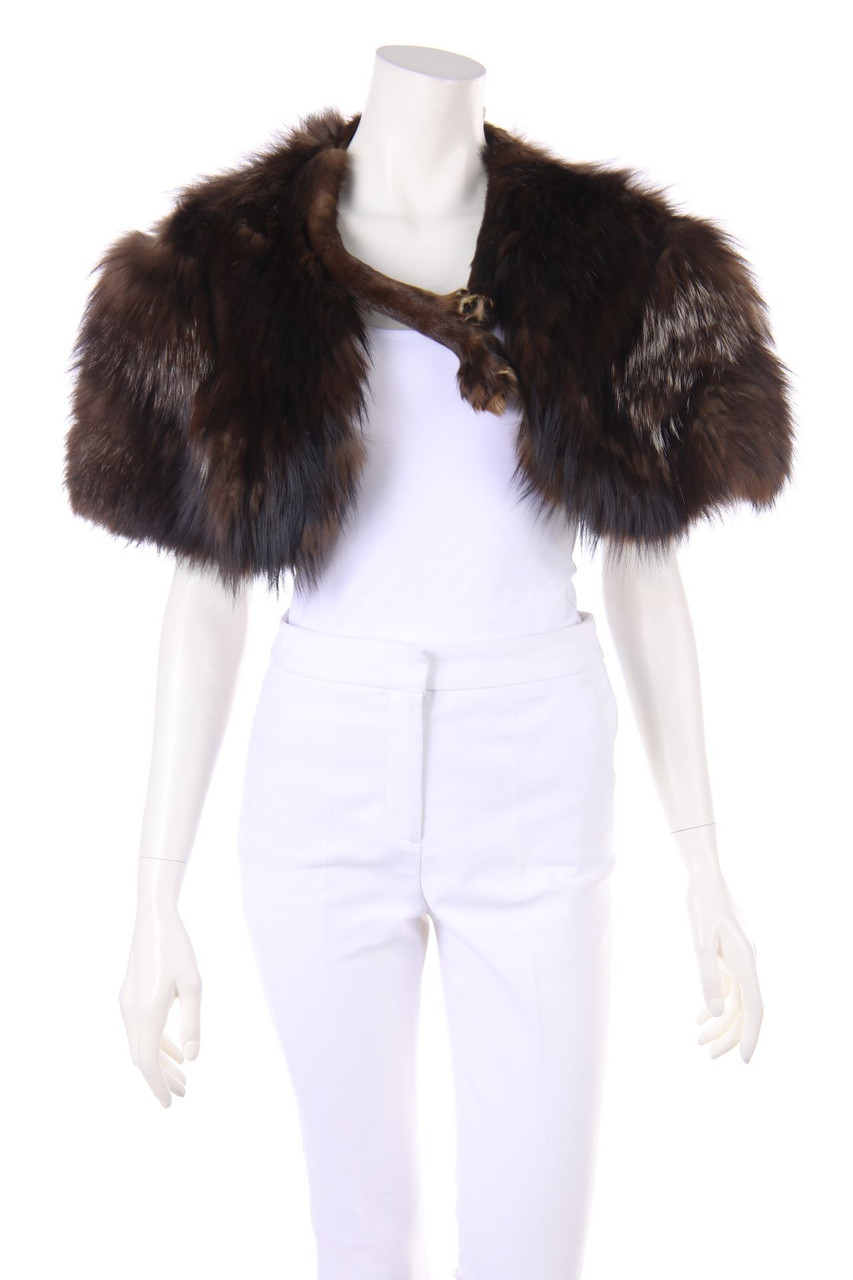 Pelze Meyer Basel - Vintage-Echt-Pelz-Cape - M