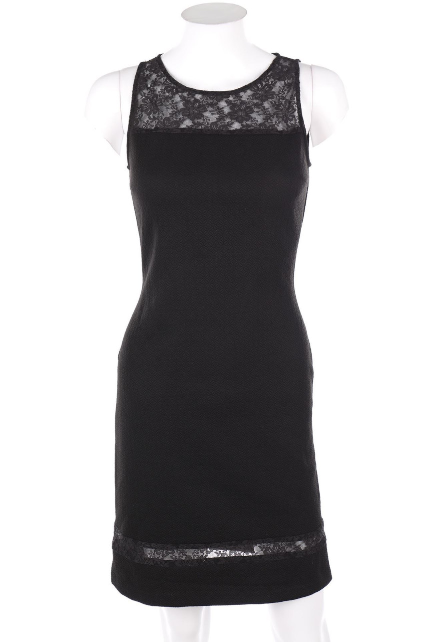 NUNA LIE - Abendkleid mit Spitzen-Einsatz - XS