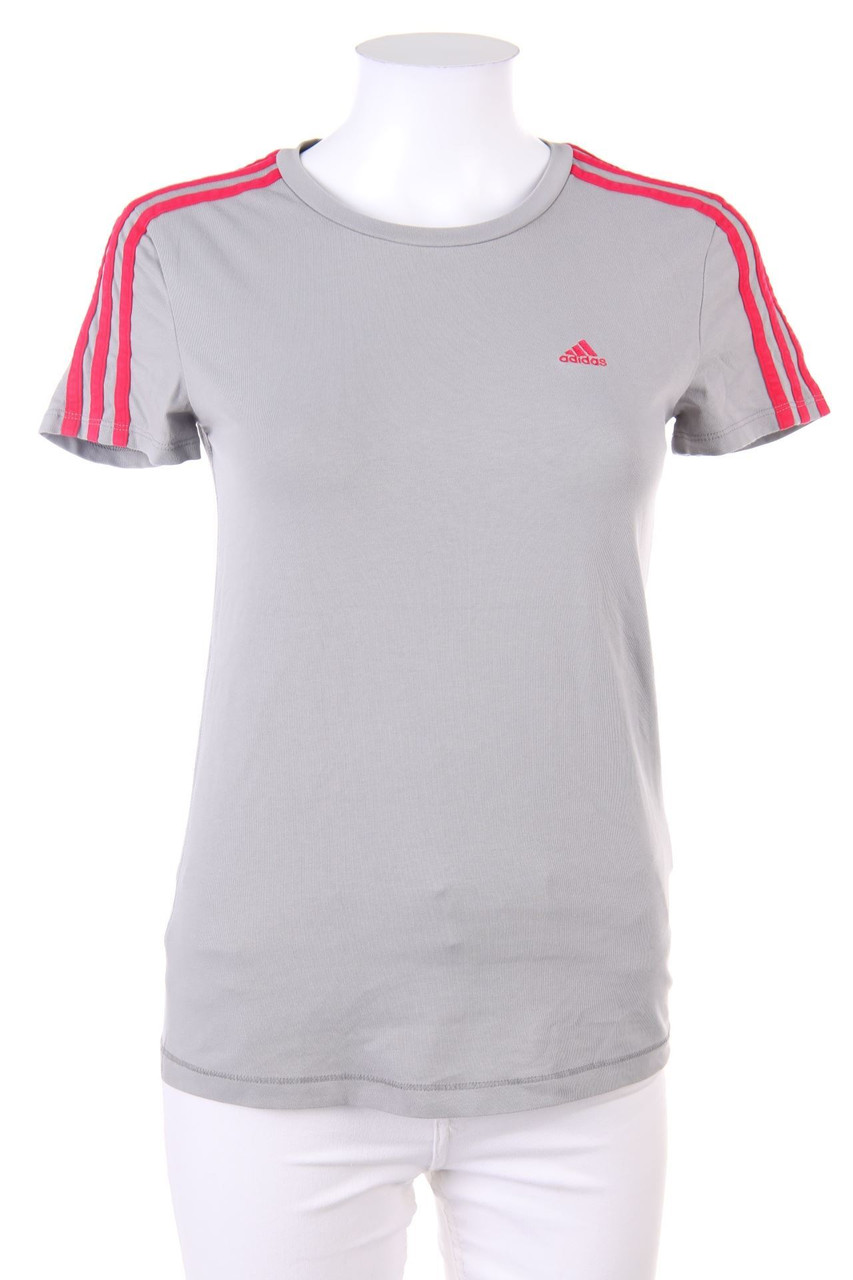 adidas - Sport T-Shirt mit Logo-Stickerei - D 30-32