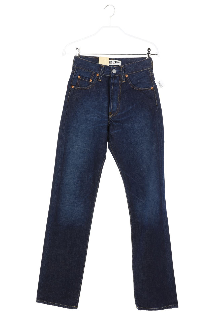 G-STAR - Dark Denim Straight Cut Jeans - W27