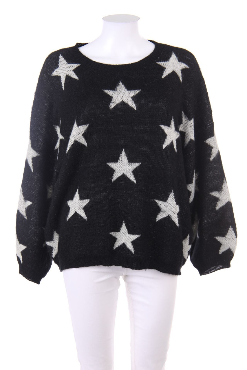 VERSION FEMININ - Strick-Pullover mit Muster - D 46