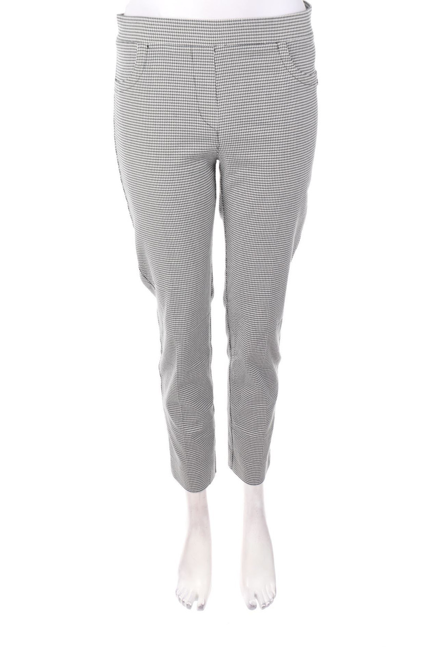 CARLA FERRONI - Treggings mit Karo-Muster - D 38