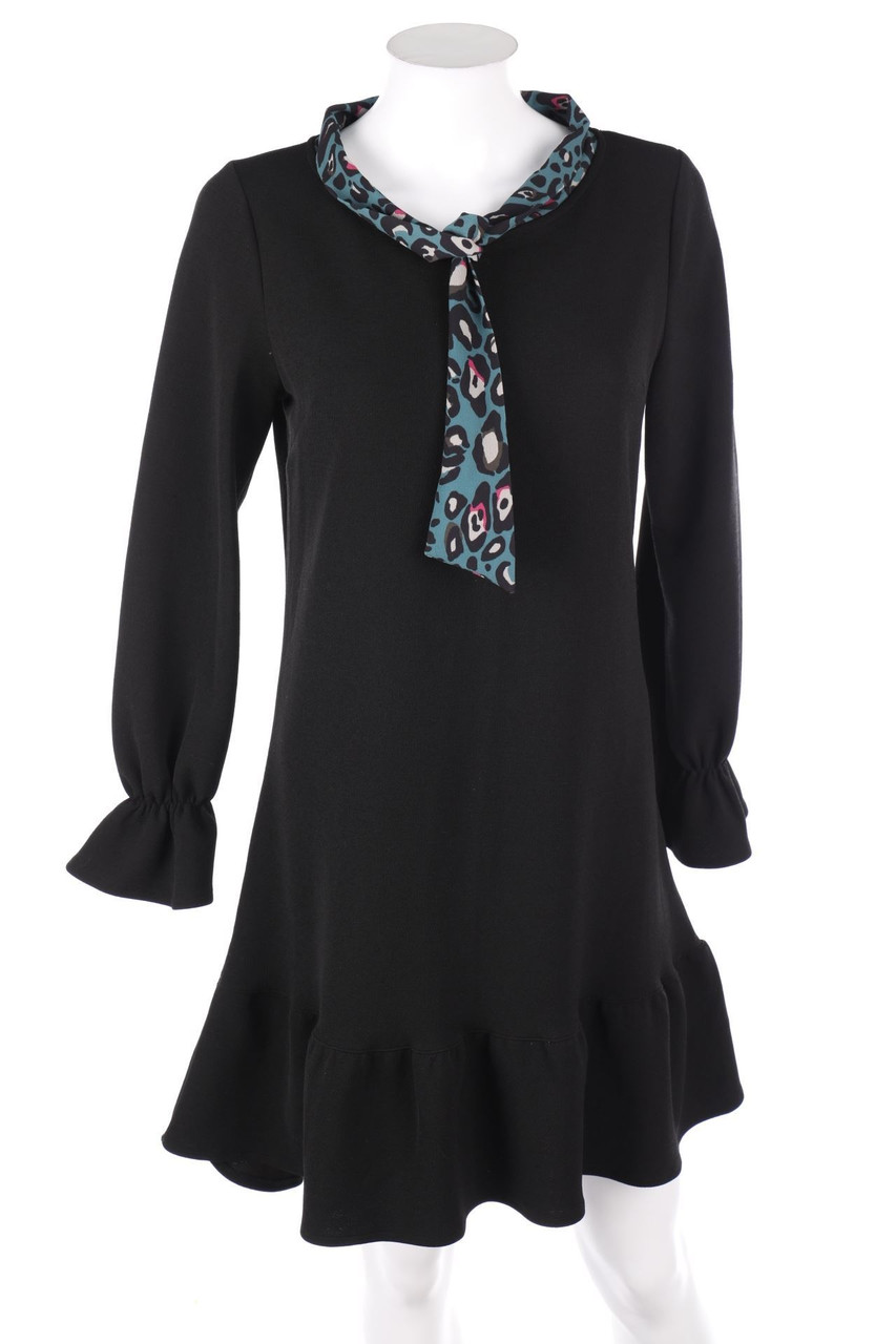 ALAN RED - Kleid mit Leo-Print - XS