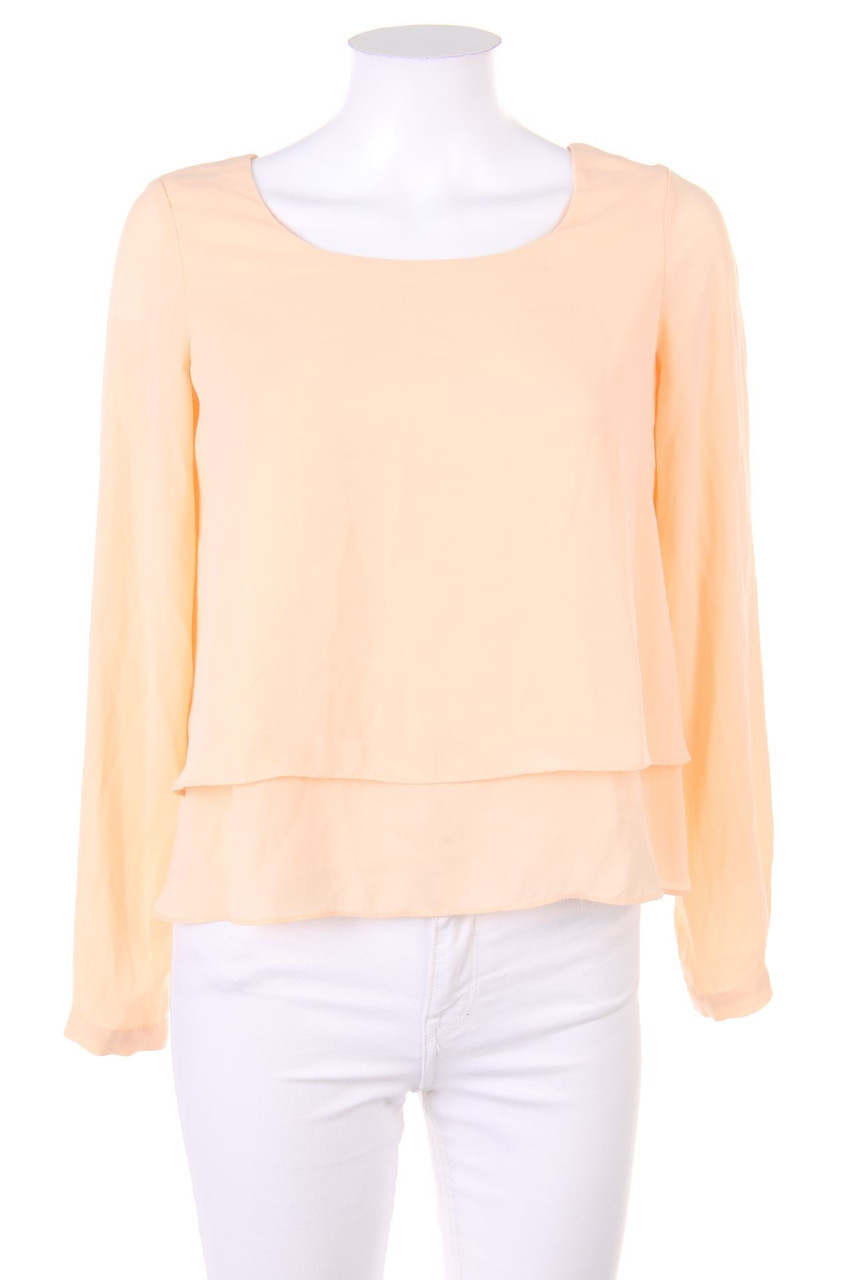 zebra - Bluse im Layer Look - S