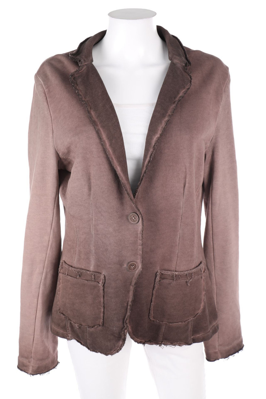 Please - Garment Dyed-Jersey-Blazer aus Baumwolle - L