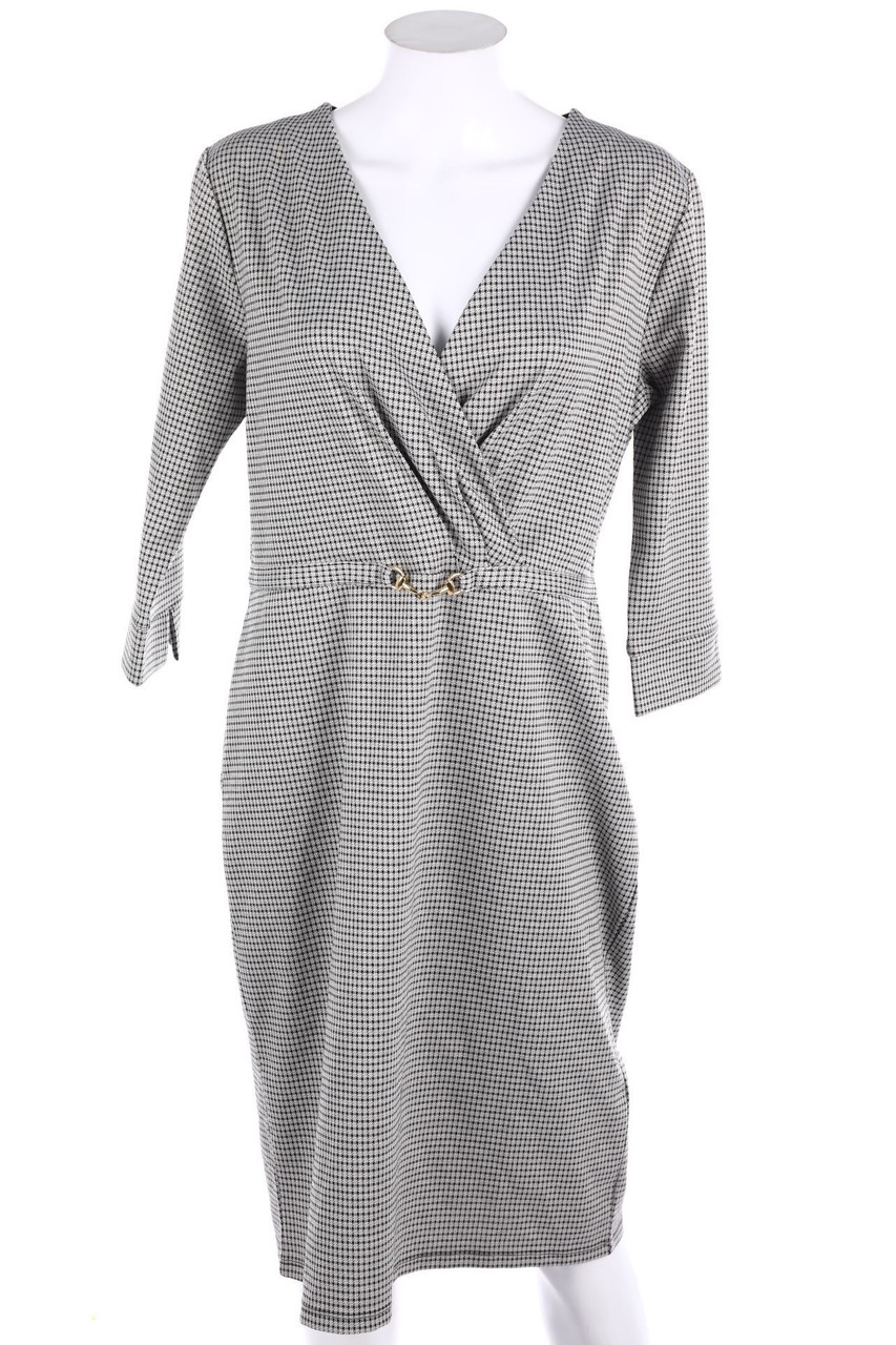 H&M - Kleid mit Karo-Muster - L