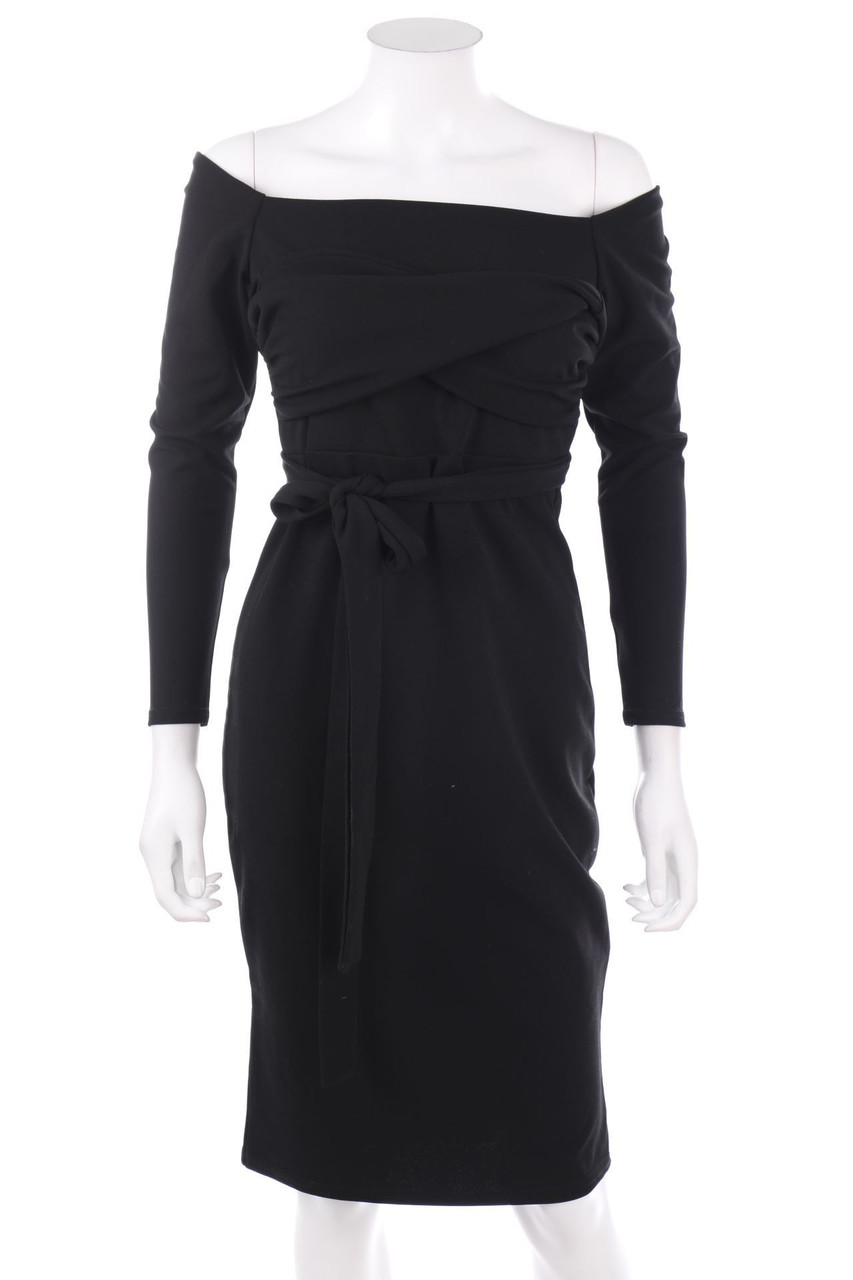 Lost Ink - Cold-Shoulder-Kleid - D 34