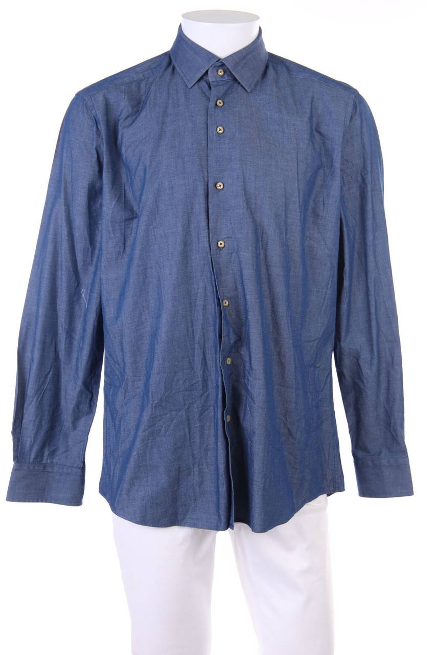 BÄUMLER - Hemd in Denim-Optik - 41