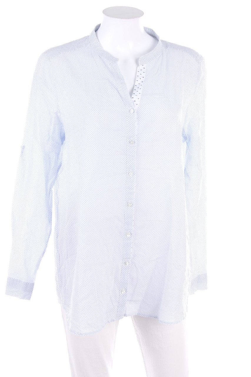 Smith&Soul - Print-Bluse mit Krempel-Ärmeln - D 40