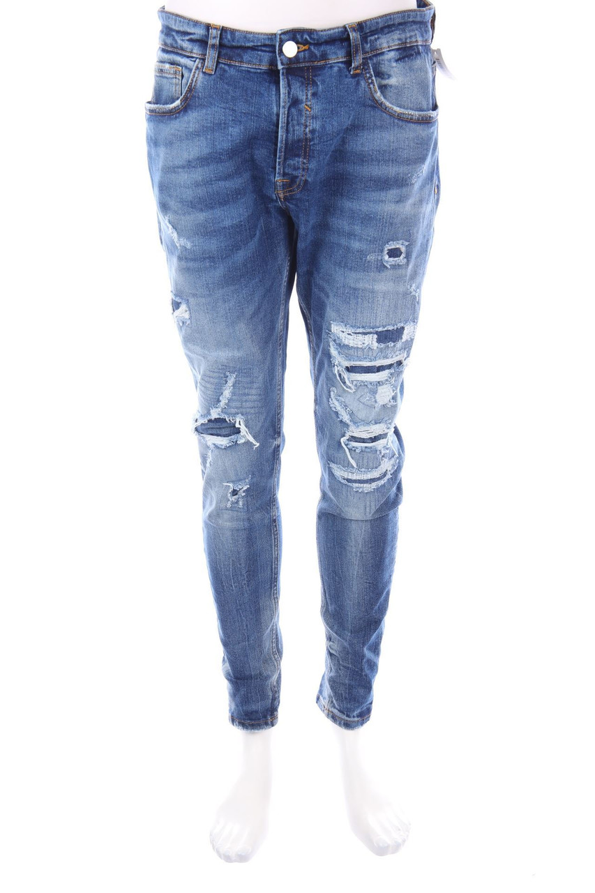 ZARA - Destroyed Skinny-Jeans - 44
