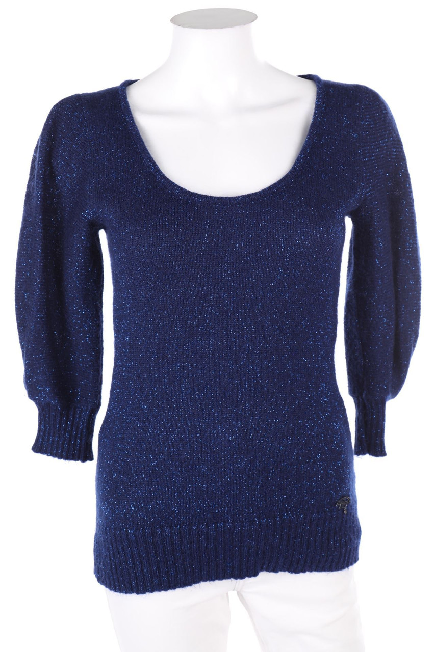 roccobarocco - Strick-Pullover mit Glitzer - XS