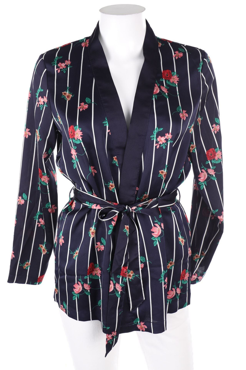 ONLY - Kimono-Bluse mit Print - D 34