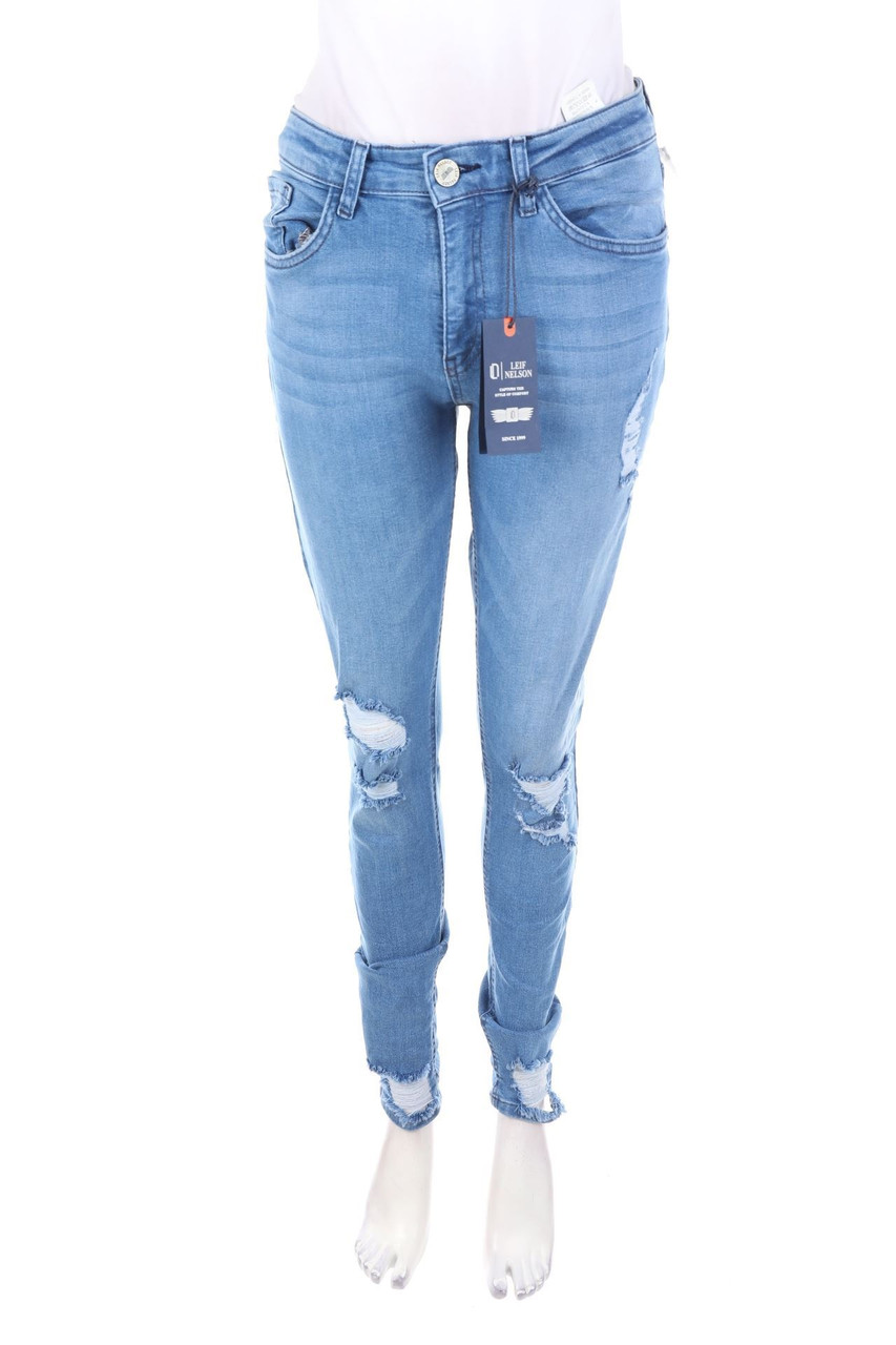 LEIF NELSON - Destroyed Skinny-Jeans - W31