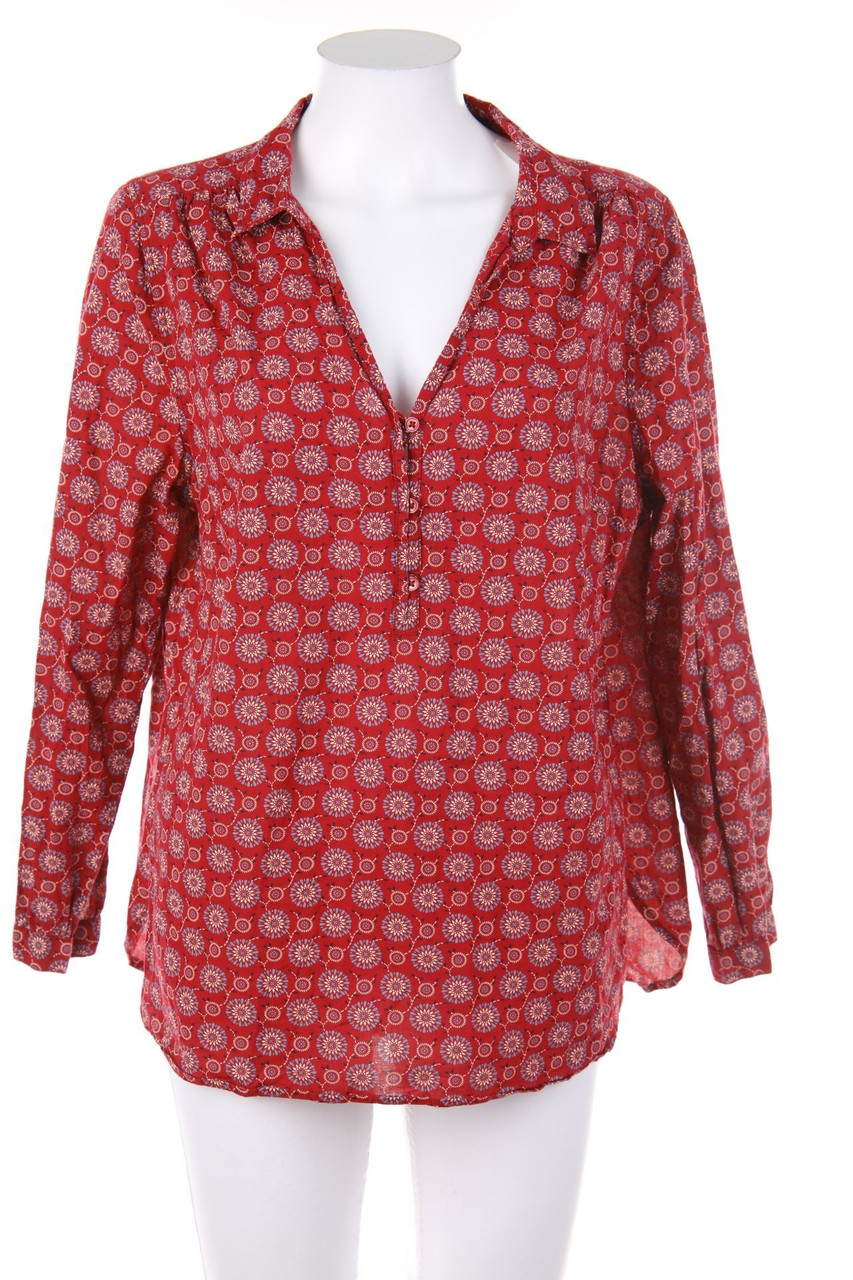 Ohne Label - Bluse mit Print - M