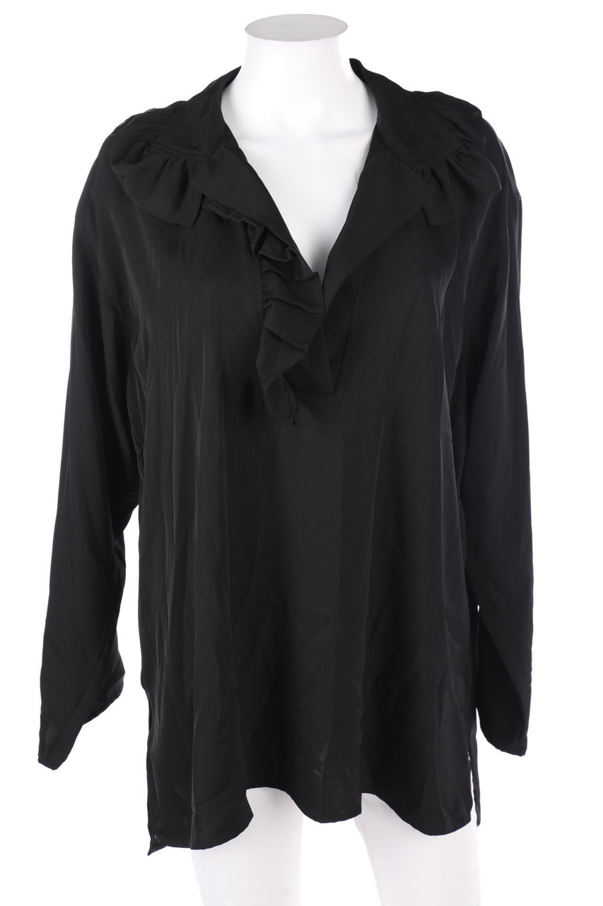 H&M - Oversize-Bluse mit Rüschen - S