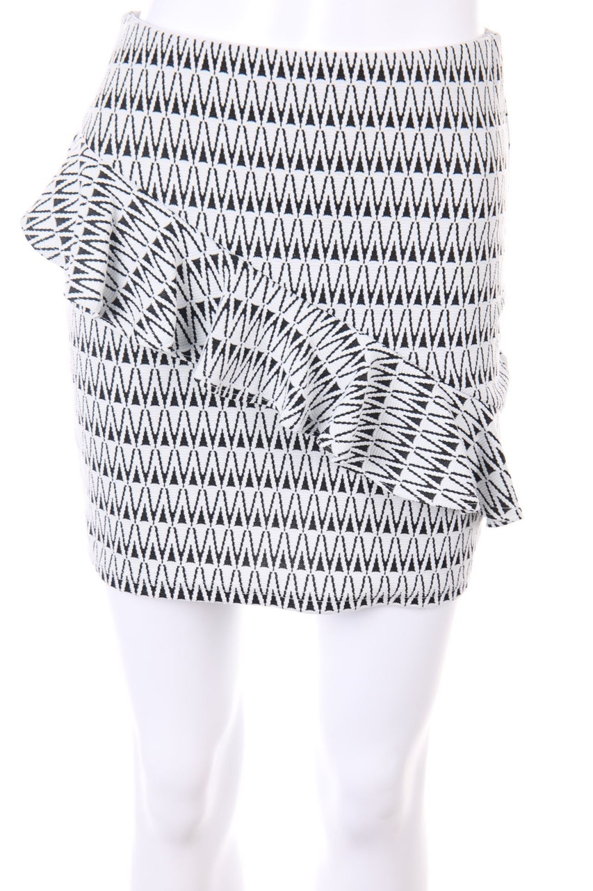 House - Minirock mit Volants - S