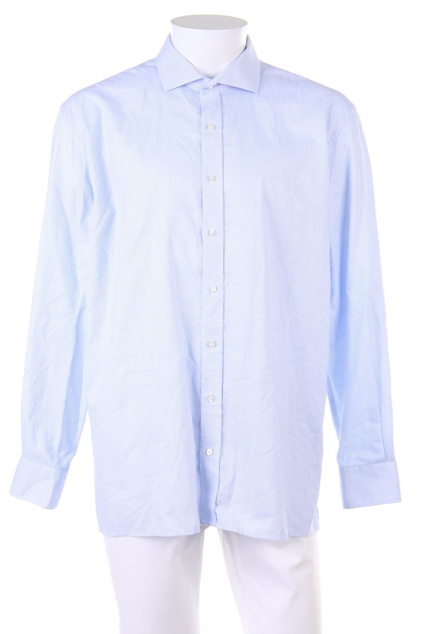 eterna - Business-kariertes Hemd - 44